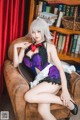 Coser @ 蜜汁 猫 裘 Vol.046: 贞德 女仆 (40 photos) P28 No.03843f