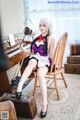 Coser @ 蜜汁 猫 裘 Vol.046: 贞德 女仆 (40 photos) P2 No.89f474