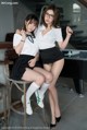 HuaYang 2018-06-01 Vol.048: Models Huang Le Ran (黄 楽 然) and Wang Yu Chun (王 雨 纯) (41 photos) P7 No.c3160f