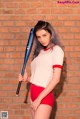 Young Jessie Vard shows off her beauty in sports outfit (8 pictures) P7 No.8cb5e3